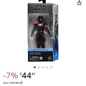 Star Wars black series purge trooper